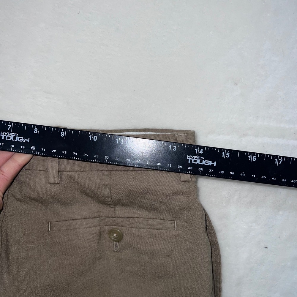 Lauren Ralph Lauren Total Comfort Brown 100% Wool Dress Pants Mens 30W 30L - Picture 7 of 9
